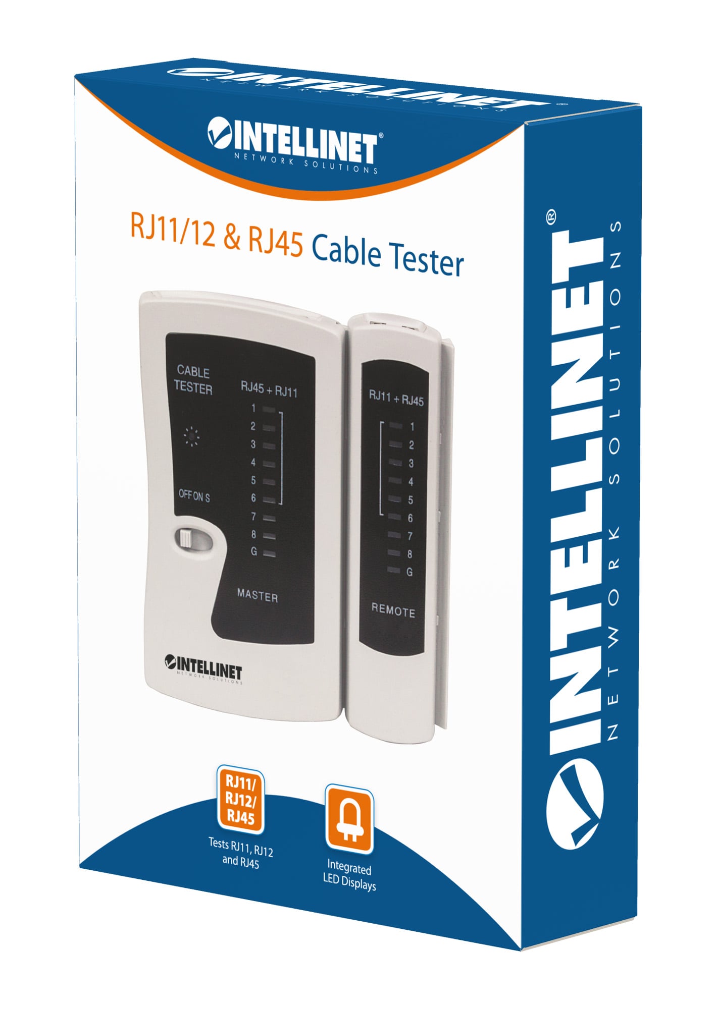 Tester di Rete per Cavi RJ11/12 & RJ45 - Miniatura 2