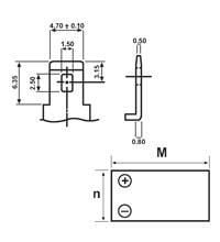 Batteria Piombo-Acido per UPS 12 V 7 Ah, NP7-12 - Miniatura 2