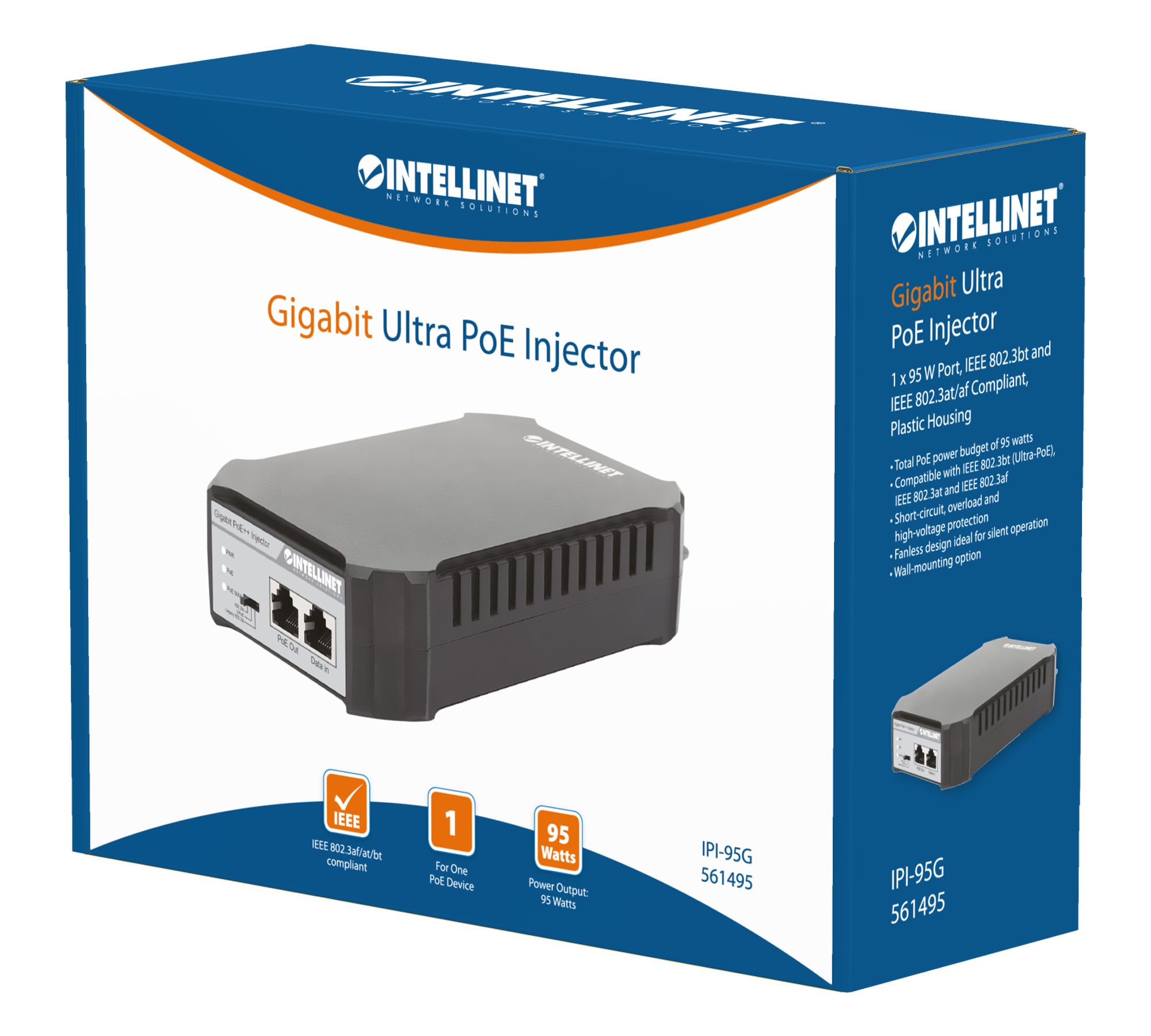 Iniettore Ultra PoE Gigabit - Miniatura 2