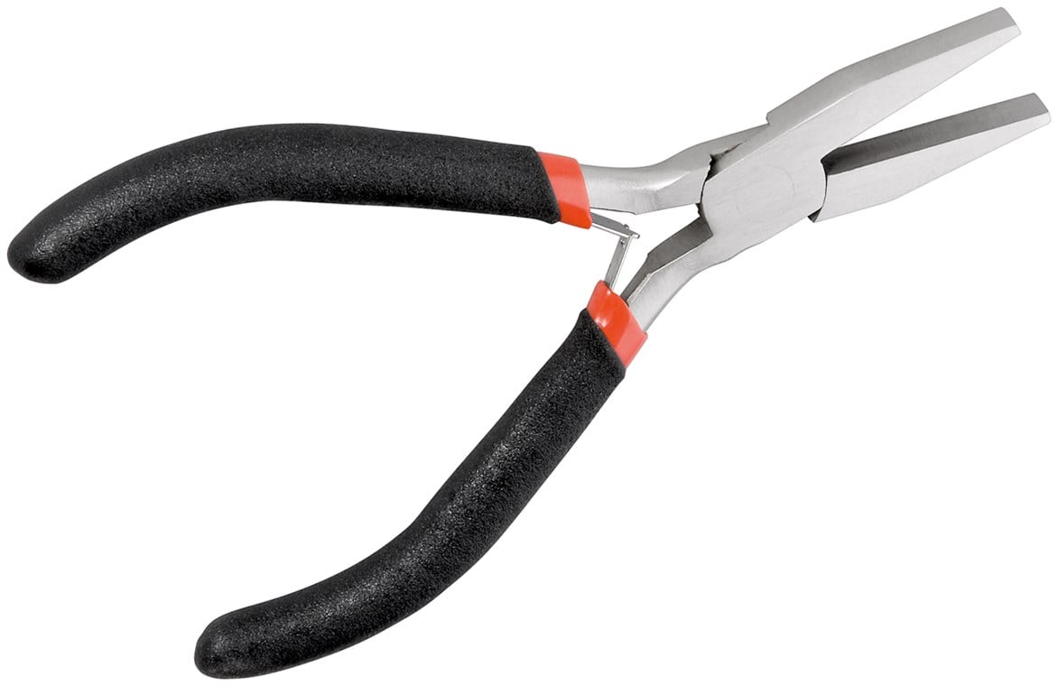 Pinza Semicircolare a Becchi Piatti e Lisci 125 mm - Miniatura 2