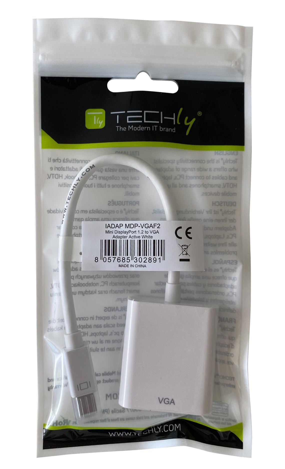 Adattatore Mini DisplayPort (Thunderbolt) 1.2 / VGA Attivo - Miniatura 2