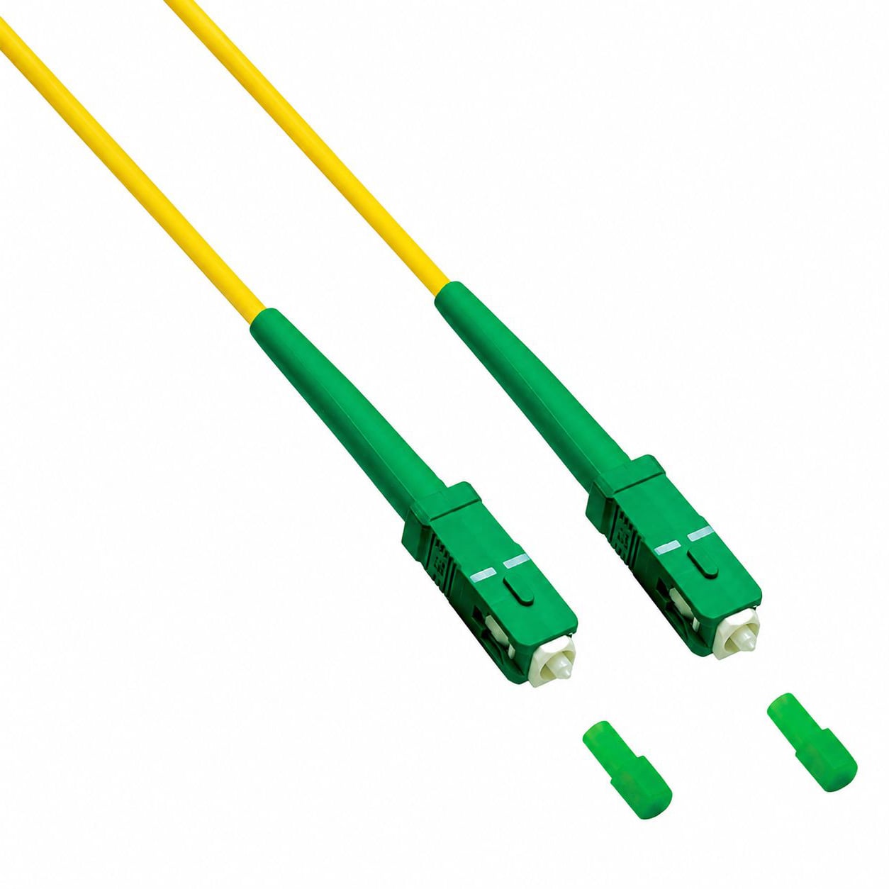 Cavo Fibra Ottica Monomodale OS2 SC-APC/SC-APC 9/125 G657.A2 10m - Miniatura 2