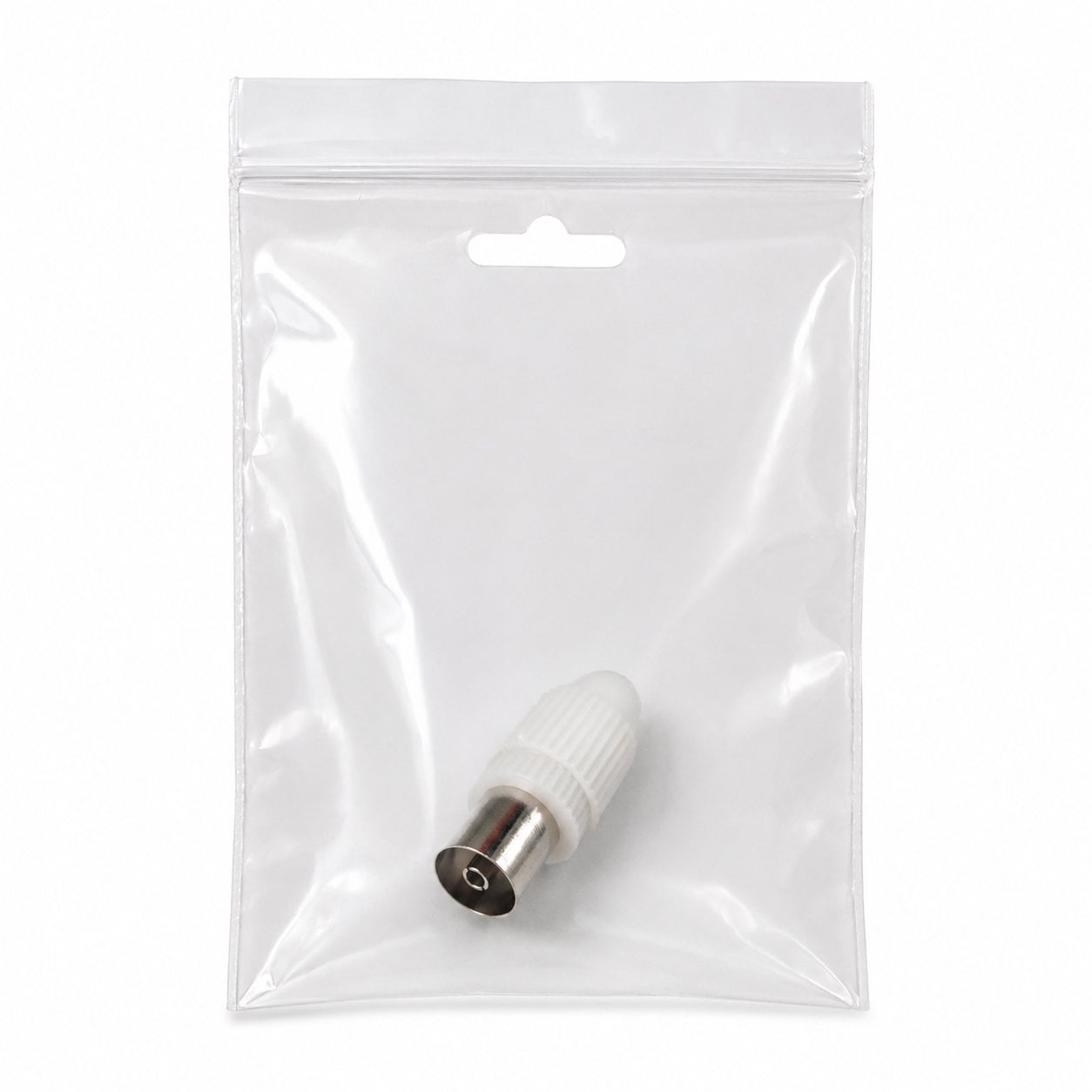 Connettore Cavo Antenna TV Femmina 9.5 mm - Miniatura 2