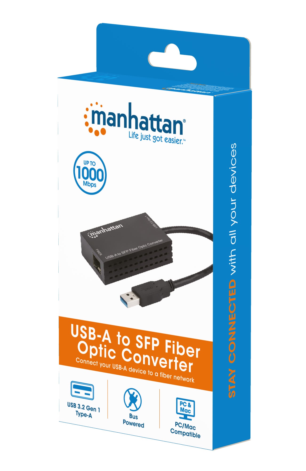 Convertitore USB-A a Fibra Ottica SFP - Miniatura 2