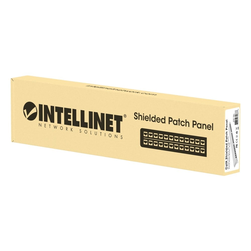 Pannello Patch 24 posti 19'' 0.5U Cat6 FTP Nero - Miniatura 2
