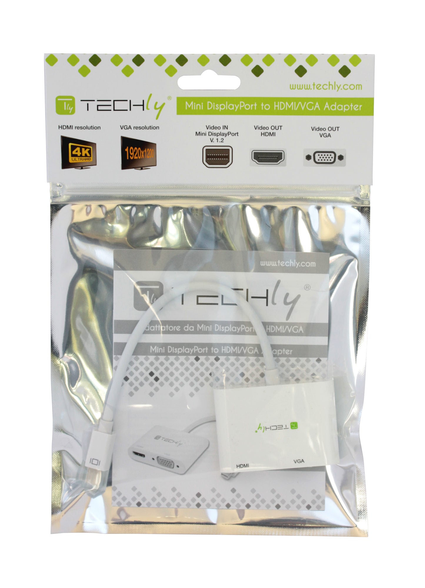 Adattatore Mini DisplayPort ad HDMI/VGA - Miniatura 2