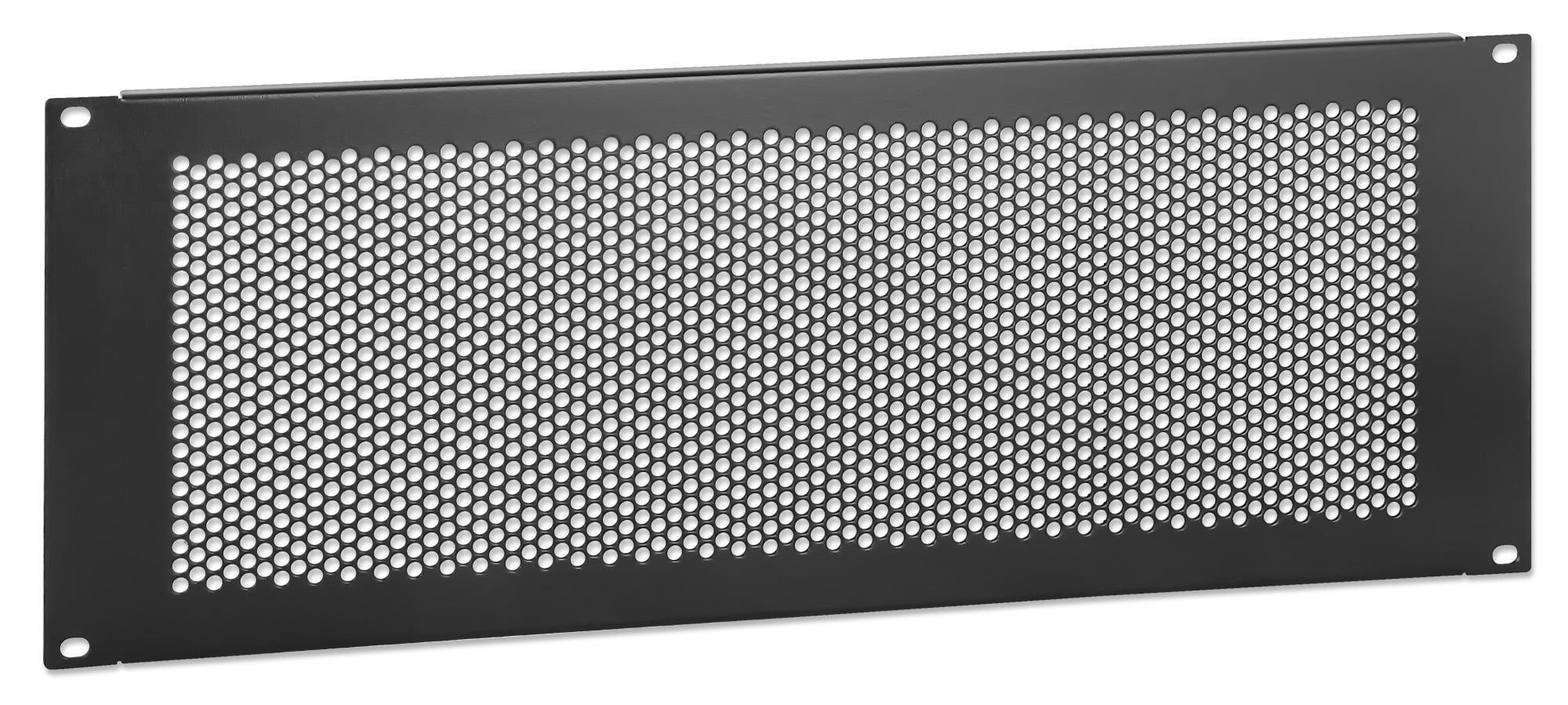 Pannello Cieco Ventilato per Armadi Rack 19'' 4U Nero - Miniatura 2