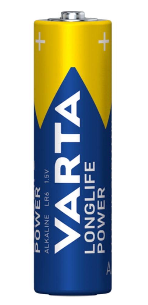 Confezione 10 Batterie Varta Longlife Power Stilo AA - Miniatura 2