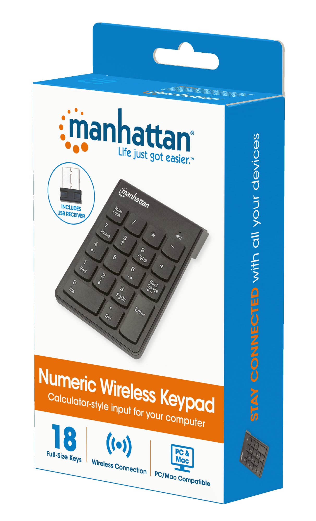 Tastierino Numerico Wireless 18 Tasti - Miniatura 2