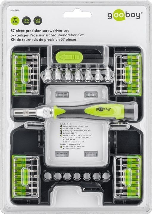 Kit Mini Valigetta 37 Cacciaviti di Precisione - Miniatura 2