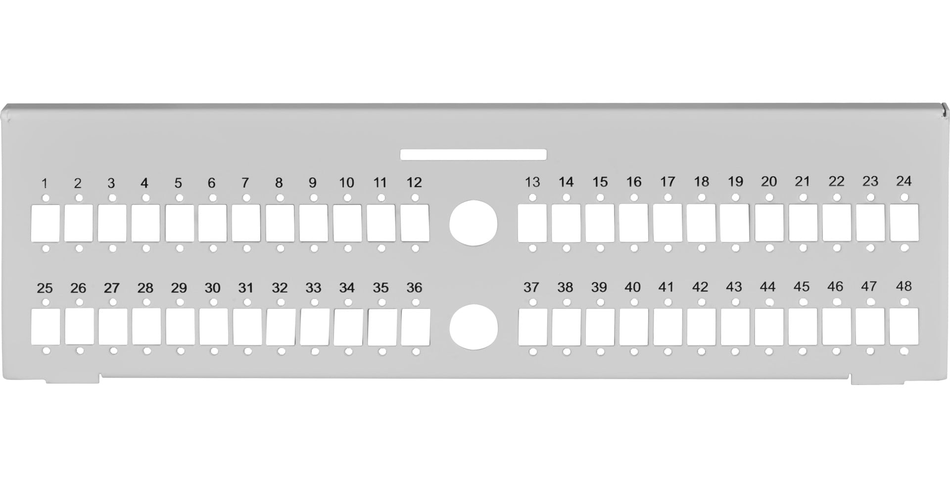 Pannello di Distribuzione Fibra Ottica 48 SC-Simplex per Box a Muro I-CASE FO-MWD2 - Miniatura 2