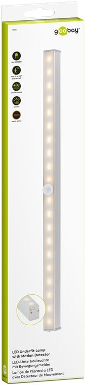 Lampada da Incasso a LED con Rilevatore di Movimento Bianco Caldo - Miniatura 2