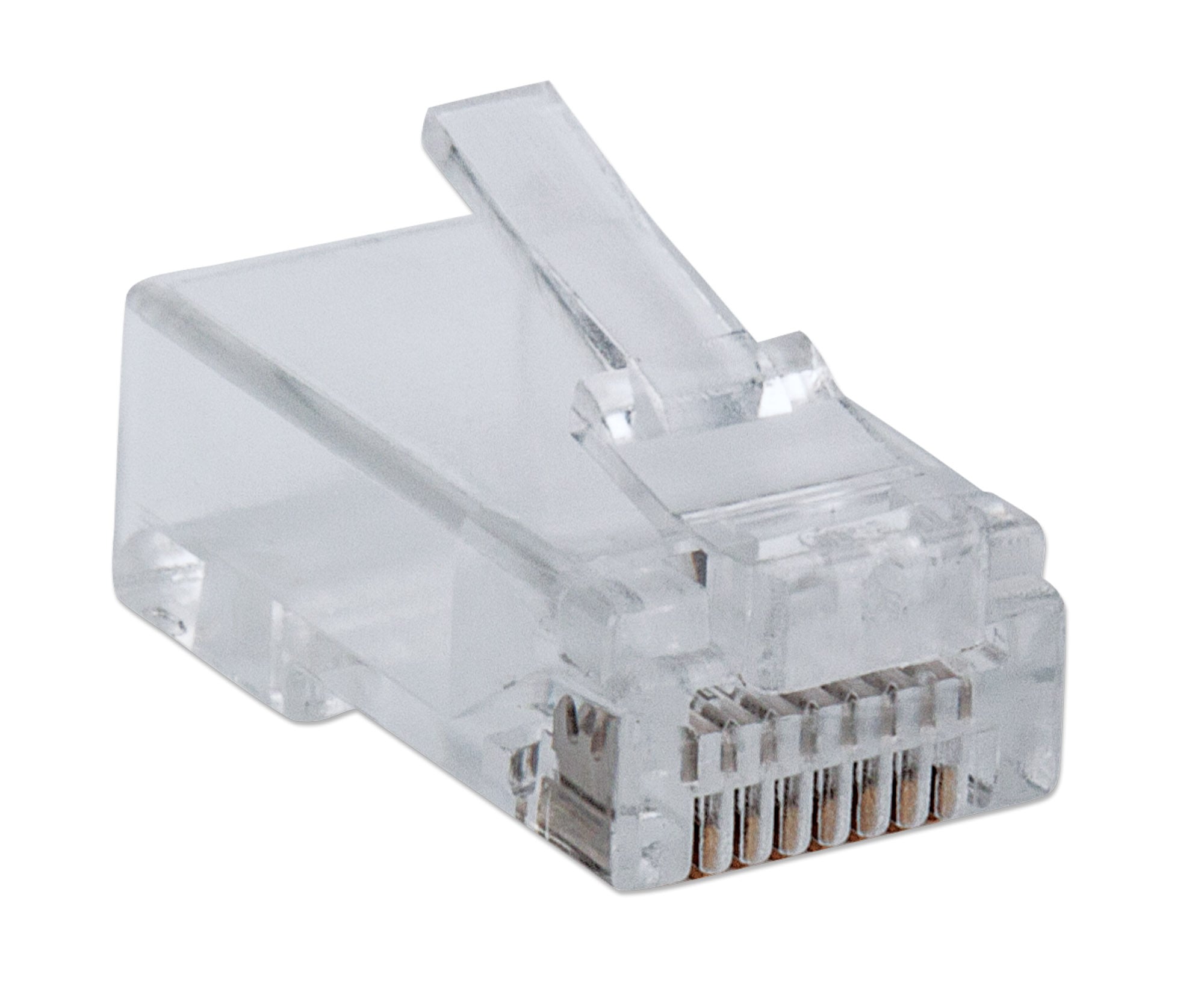 Confezione 50 plug modulari RJ45 passanti Cat6 FastCrimp - Miniatura 2