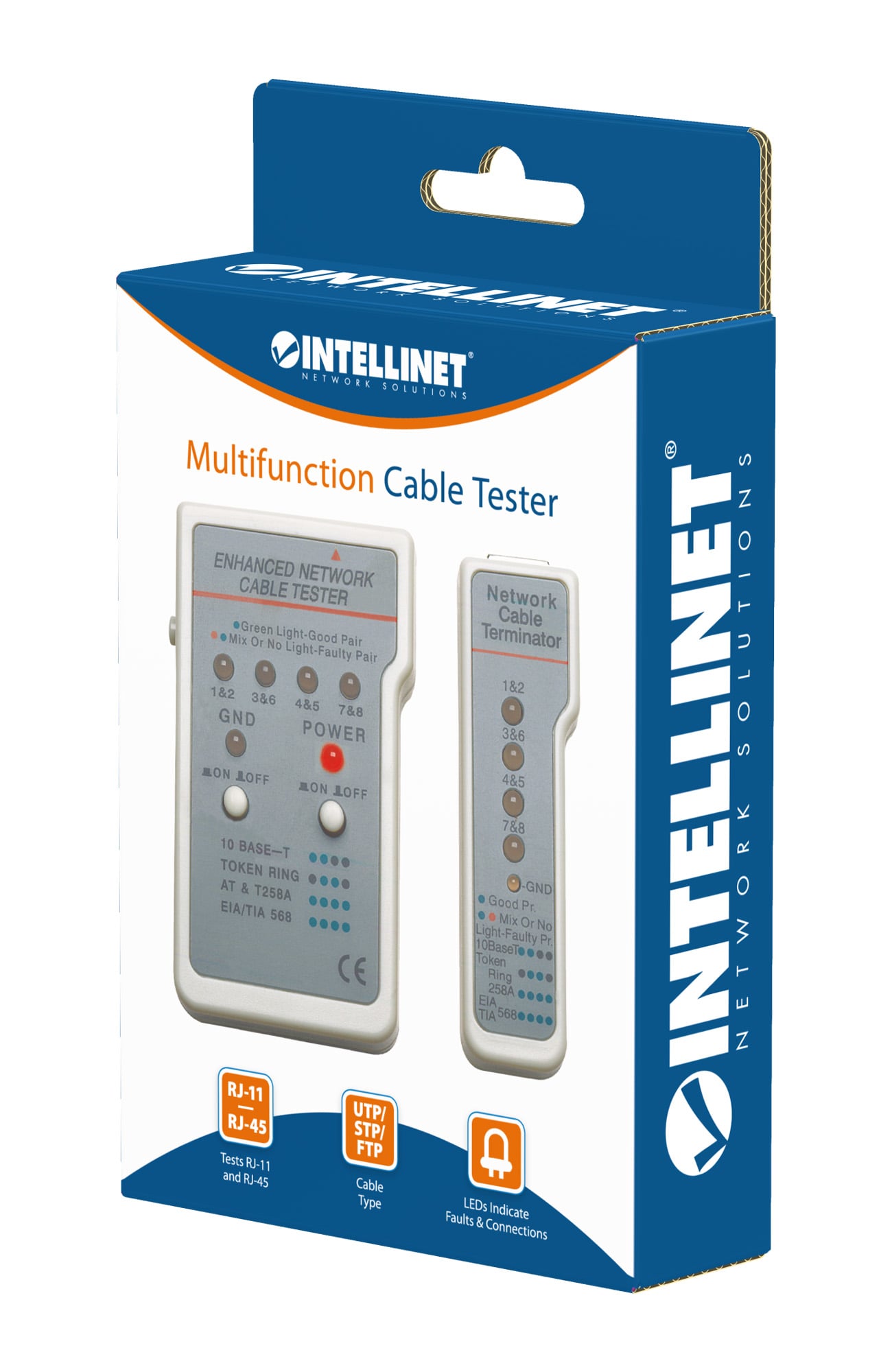 Tester Multifunzione per Cavi di Rete RJ45 / RJ11 - Miniatura 2