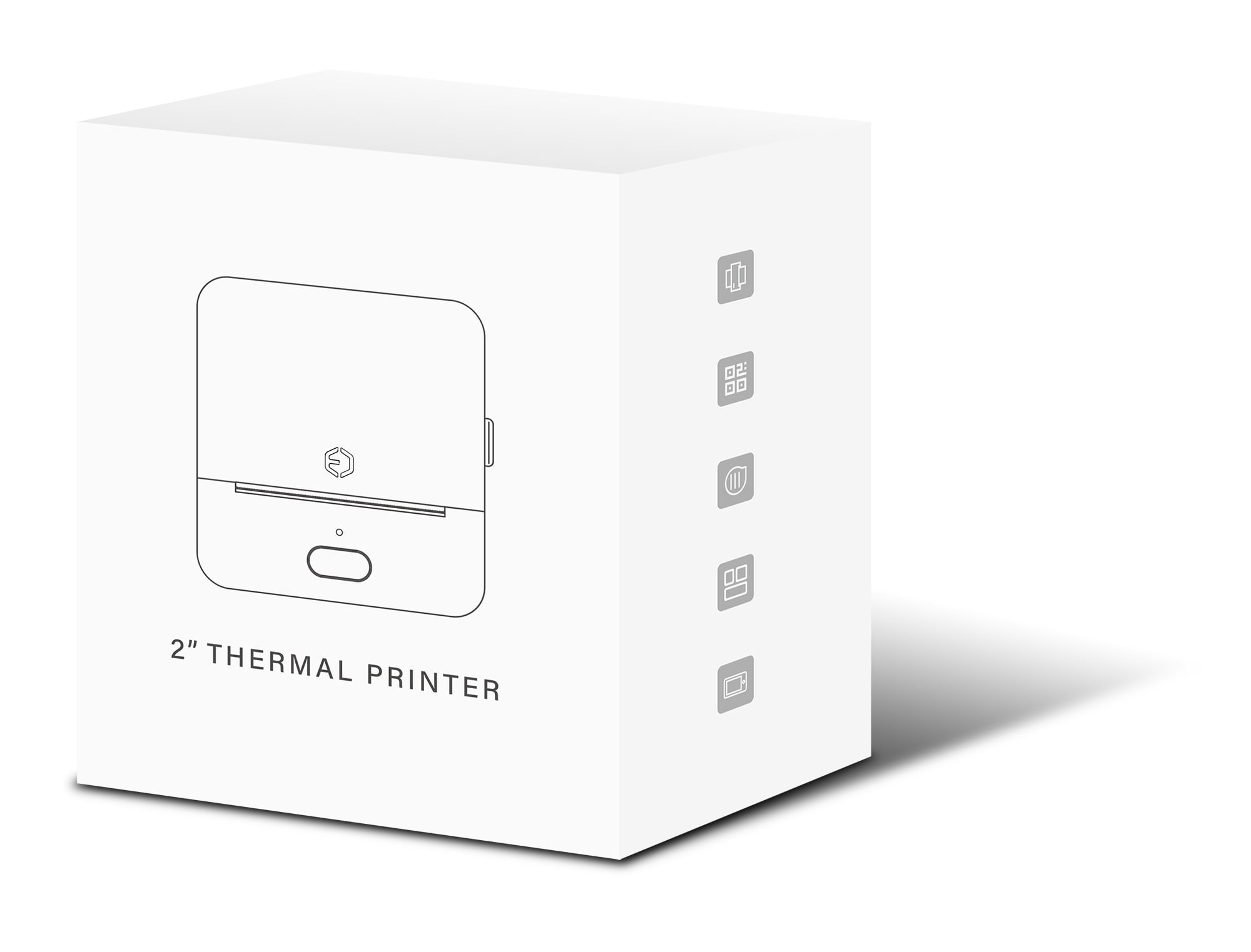 Mini Etichettatrice Stampante Termica Bluetooth Portatile Ricarica USB-C™ - Miniatura 2