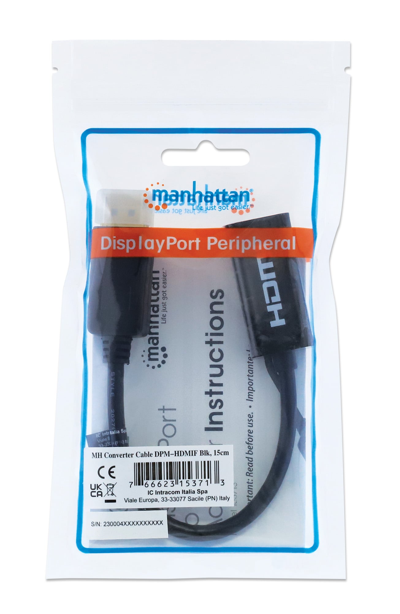 Adattatore Attivo DisplayPort a HDMI 4K@60Hz - Miniatura 2