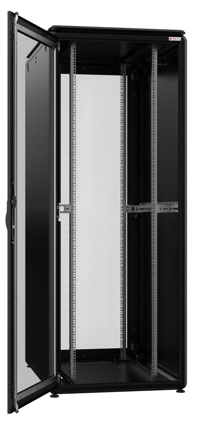 Armadio Server Rack 19'' 600x1000 42 Unità Nero serie Evolution - Miniatura 2