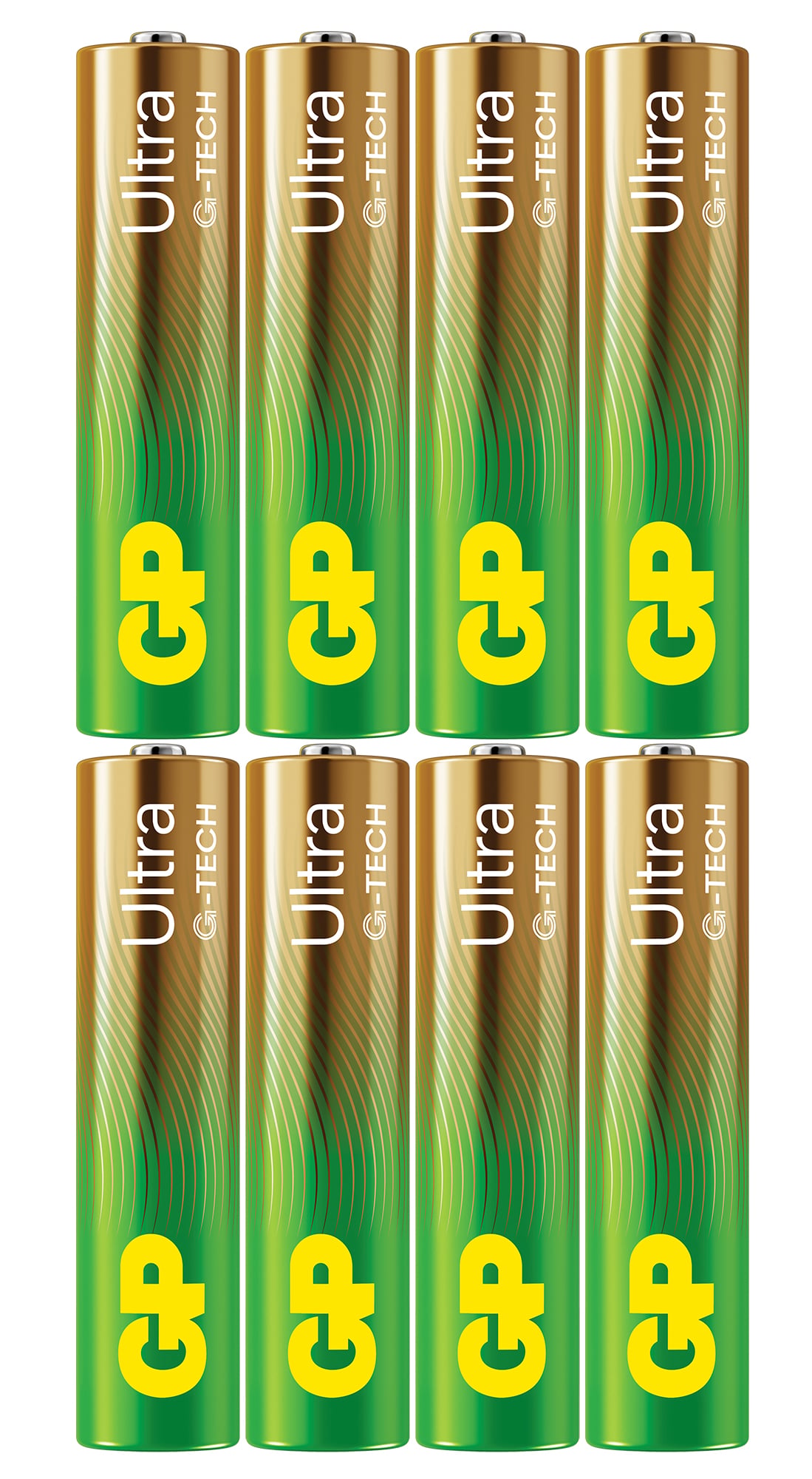 Confezione 8 Batterie GP Ultra Alcaline MiniStilo AAA 24AU/LR03 - Miniatura 2