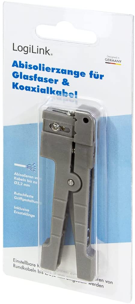 Pinza Spellacavi per Cavi in Fibra Ottica Coassiali e Rame fino a ø 3,2 mm - Miniatura 2