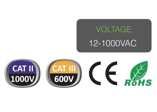 Tester Rilevatore di Tensione Fino a 1.000V Regolabile, KPS-DT120 - Miniatura 2