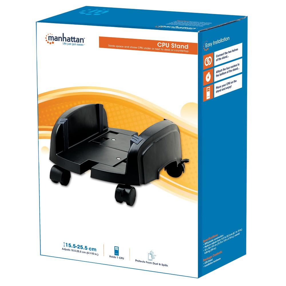 Supporto per PC in Plastica HIPS Regolabile Colore Nero - Miniatura 2