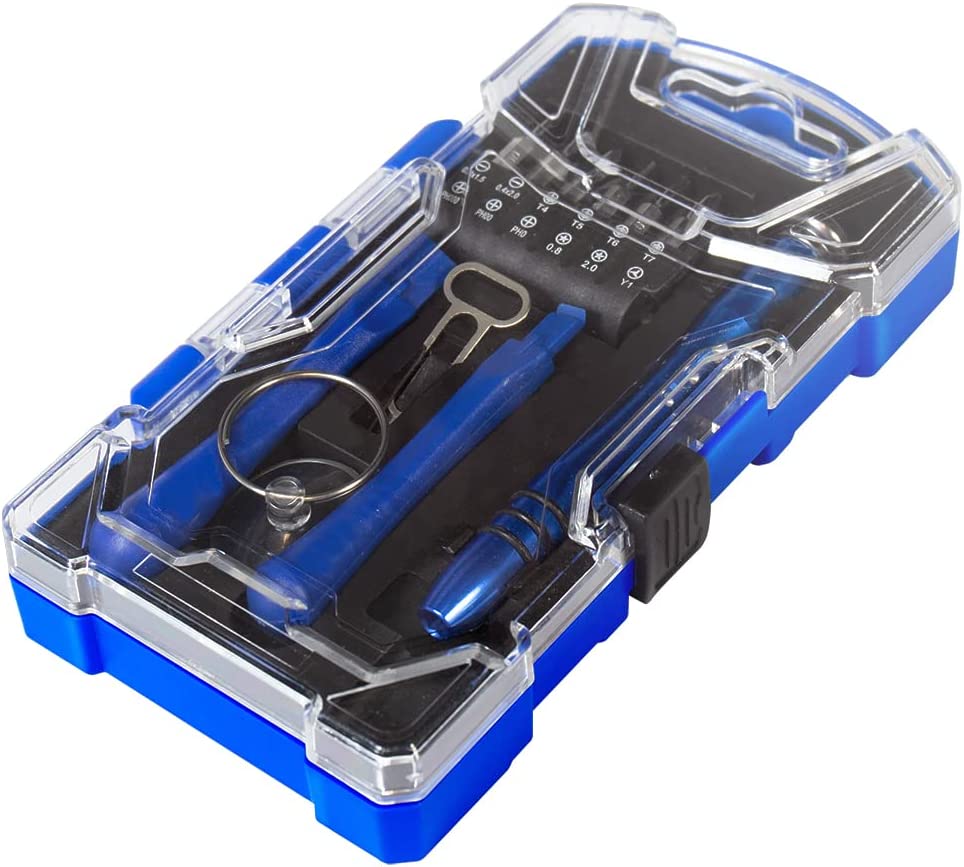 Cacciavite con punte e accessori collegabili, 17 pezzi - Miniatura 2