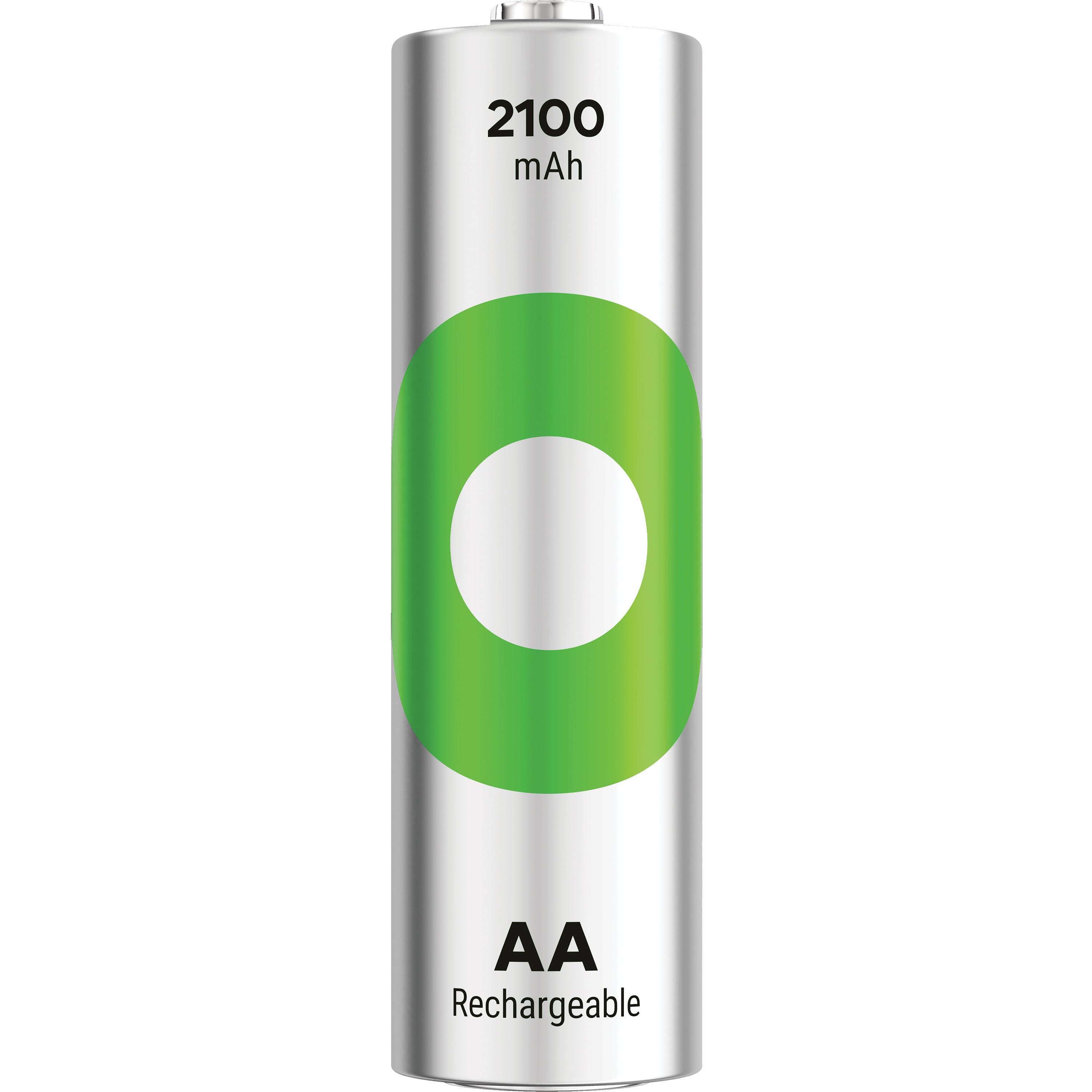 Blister 4 Batterie Ricaricabili AA Stilo 2100 mAh GP ReCyko - Miniatura 2