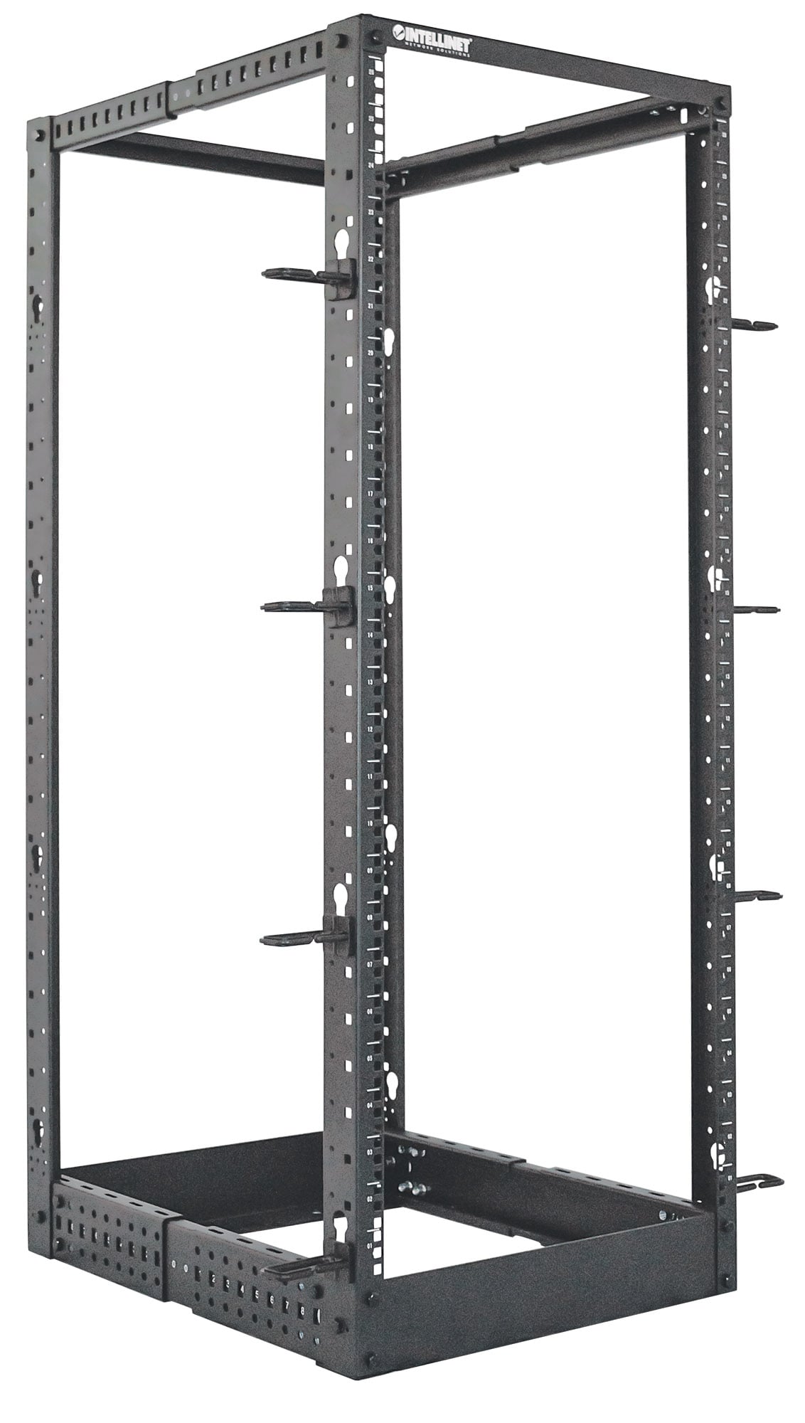 Open Frame Rack 19'' 4 Montanti 48U con profondità regolabile - Miniatura 2