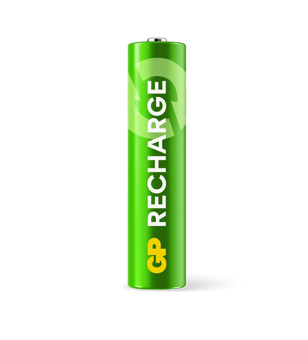 Blister 4 Batterie Ricaricabili AAA Mini Stilo 800 mAh GP ReCyko - Miniatura 2