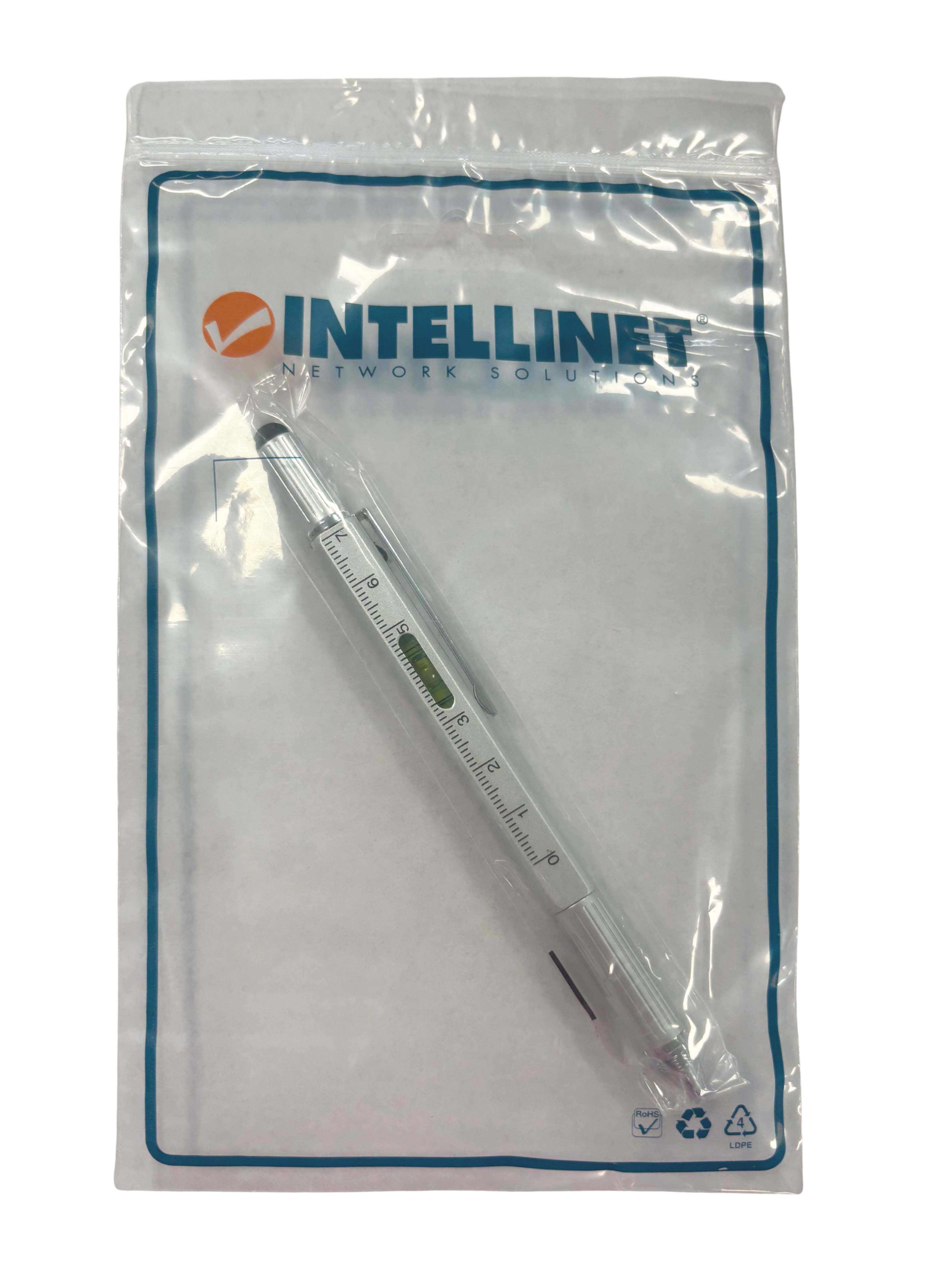 Penna a Sfera Multifunzione 5 in 1 con Cacciavite Bolla e Righello - Miniatura 2