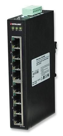 Fast Ethernet Switch Industriale 8 porte slim IES-1080A - Miniatura 2