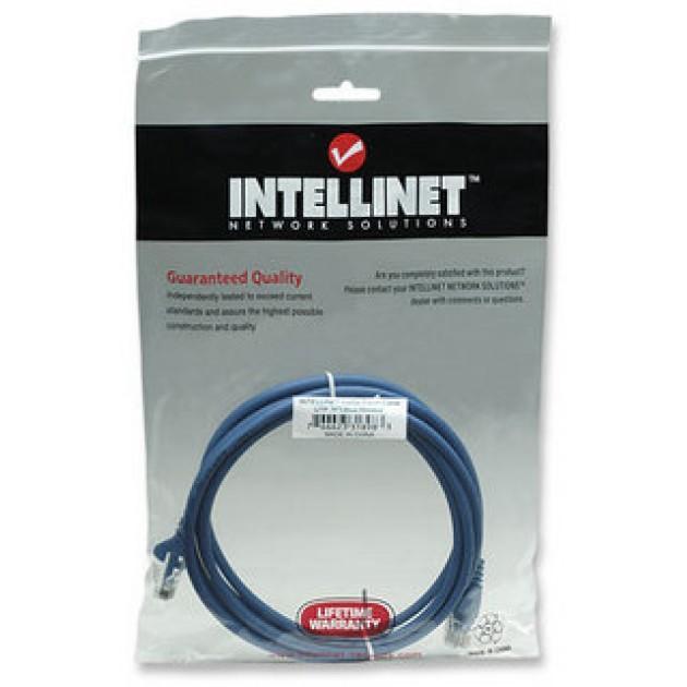 Cavo di rete Patch in CCA Cat. 6 Blu UTP 10 m - Miniatura 2