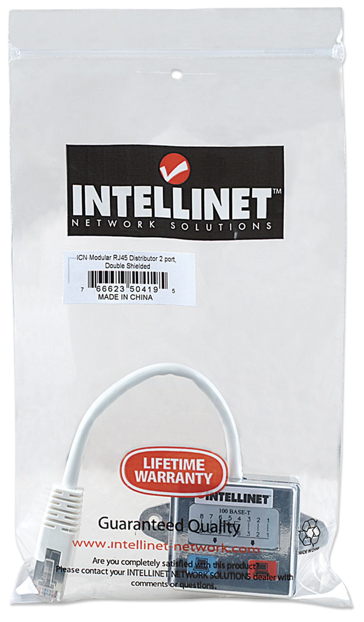 Sdoppiatore di Cavo di rete UTP/FTP Cat. 5E Cable economizer - Miniatura 2