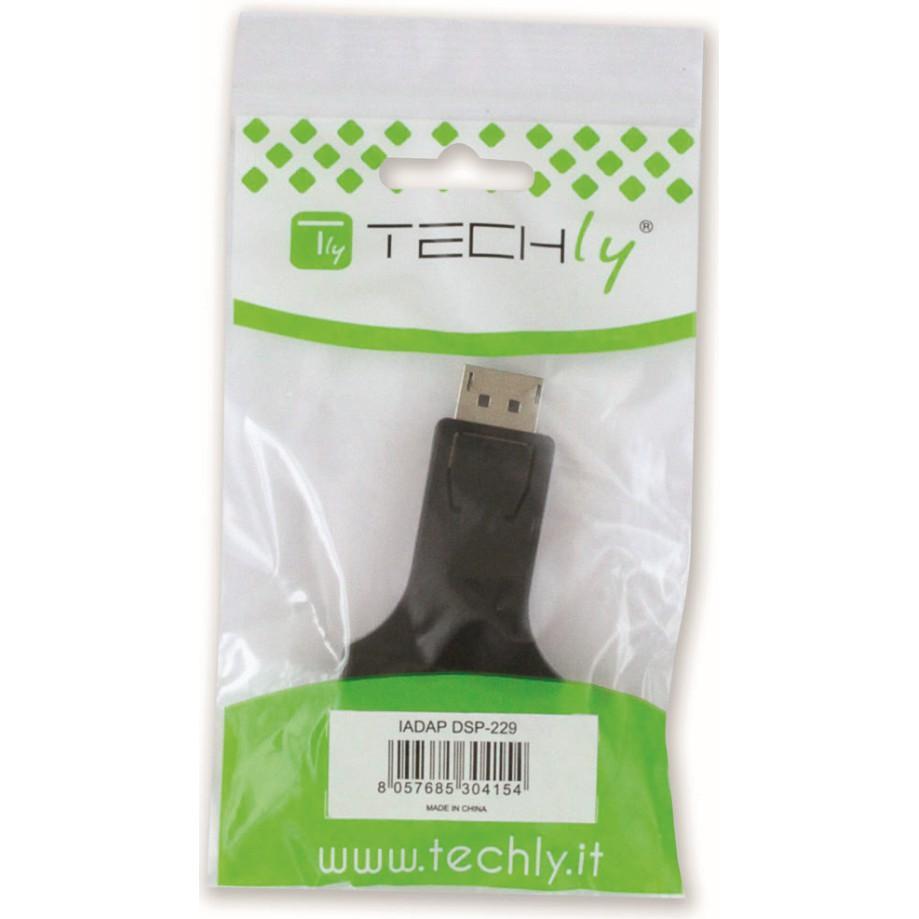 Adattatore DisplayPort DP Maschio a DVI-I 24+5 Femmina - Miniatura 2