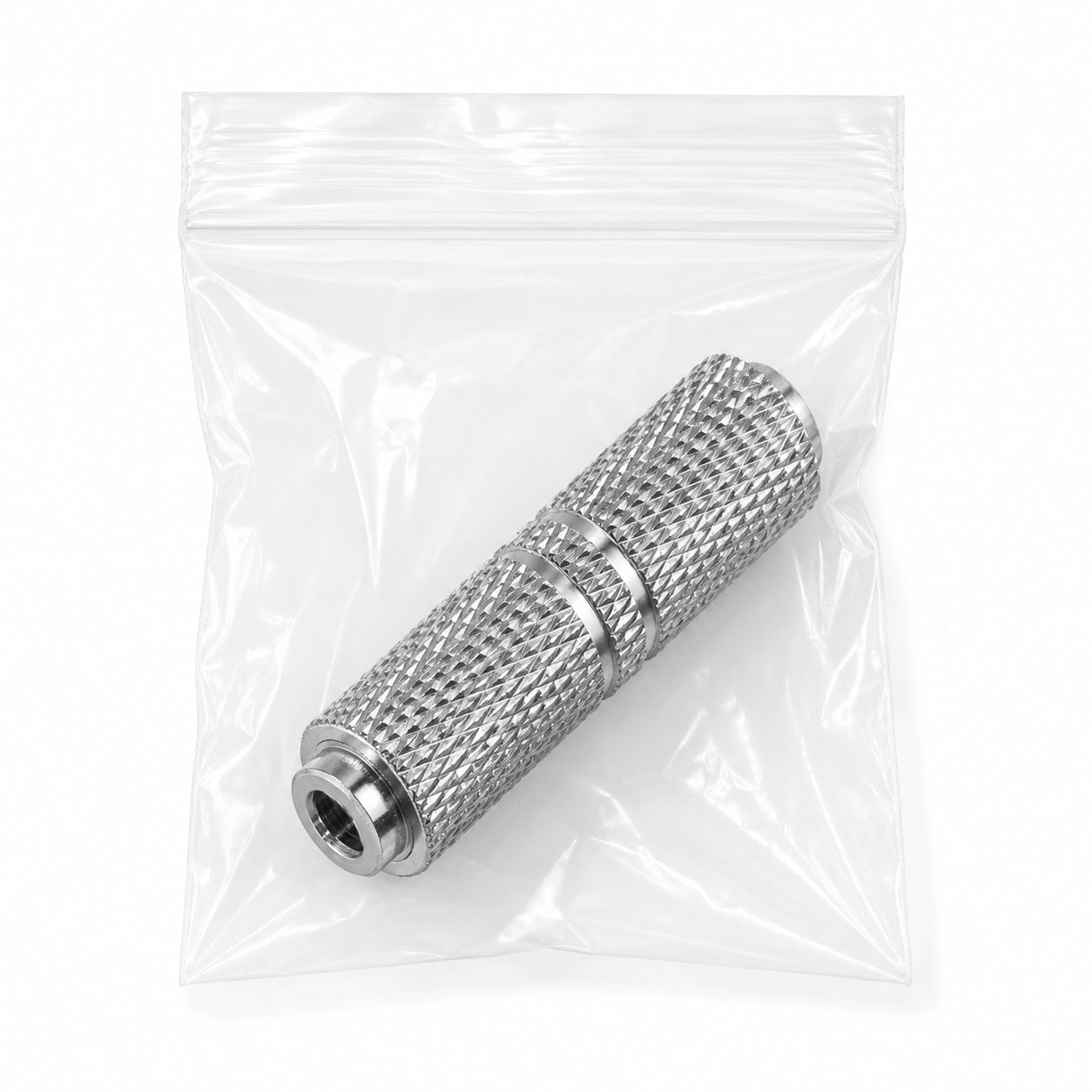 Adattatore Audio 3.5mm Stereo Femmina/Femmina - Miniatura 2
