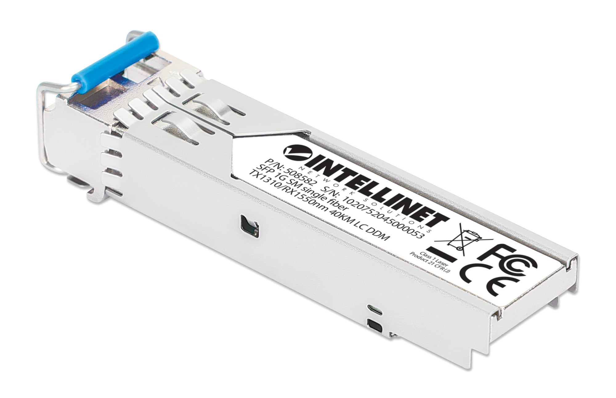 Transceiver SFP Fibra Ottica Monomodale LC 1000Base-BX Bidirezionale WDM - Miniatura 2