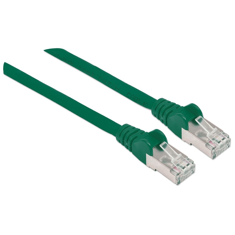 Cavo di rete Patch in rame Cat. 6A Verde SFTP LSZH 5m - Miniatura 2