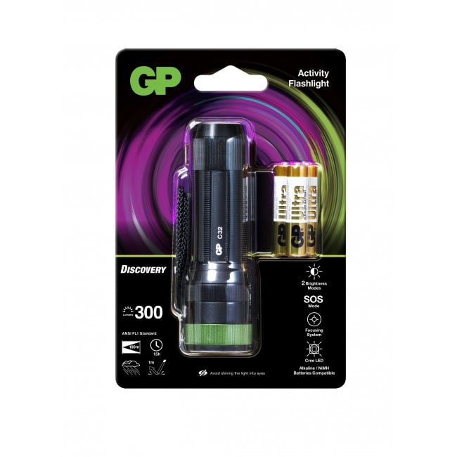 Torcia LED 300lm in Alluminio Anodizzato - Miniatura 2