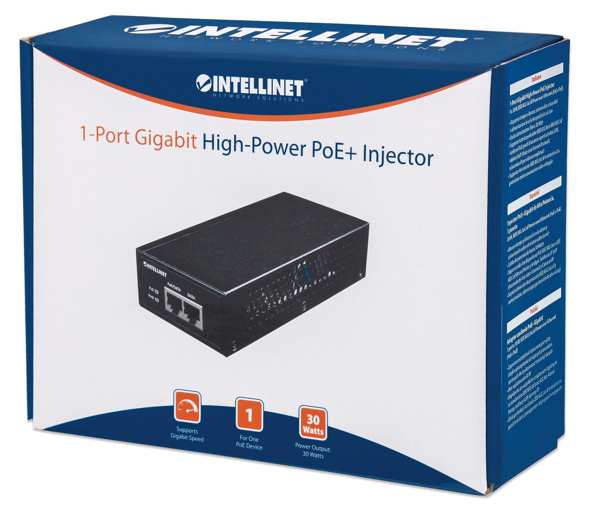 Iniettore Gigabit High-Power PoE+ - Miniatura 2