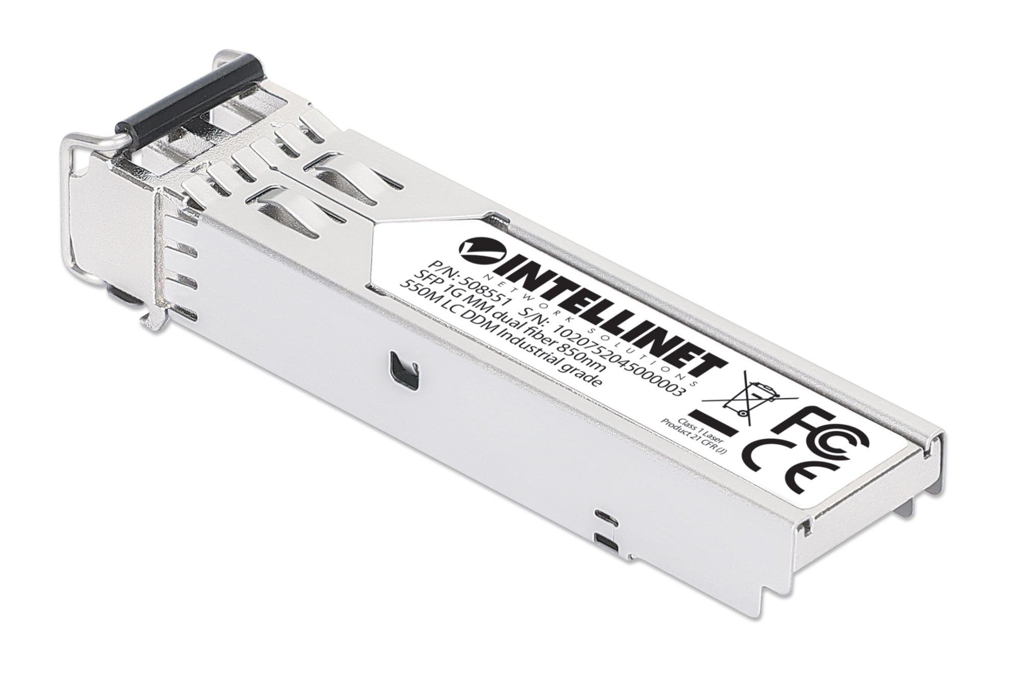 Transceiver Industriale Gigabit Fibra Ottica LC Duplex SFP - Miniatura 2