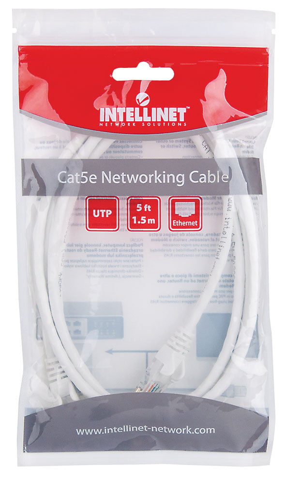 Cavo di rete Patch in Rame Cat. 6 Nero UTP 1,5 m - Miniatura 2