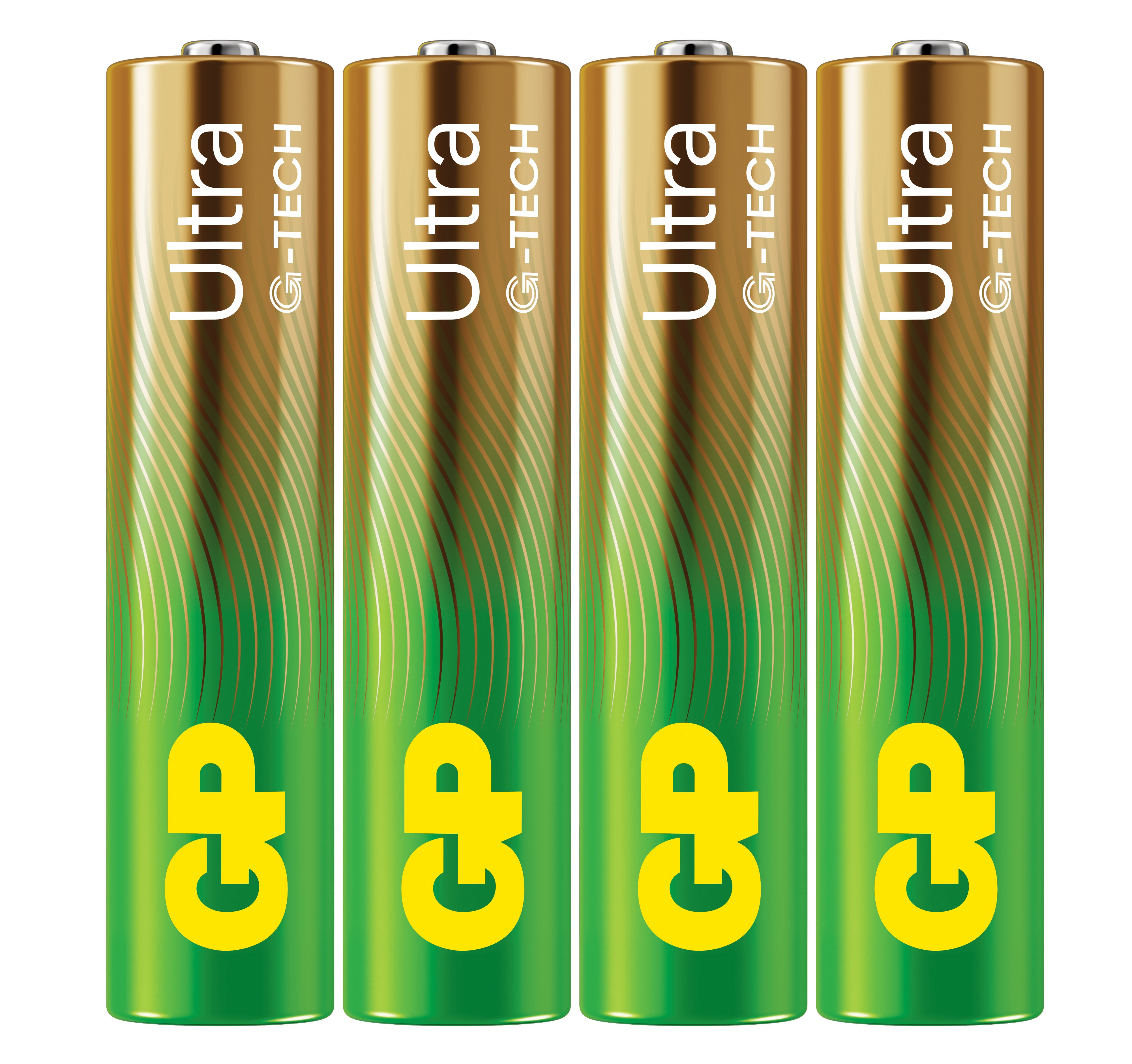 Confezione 4 Batterie GP Ultra Alcaline Ministilo AAA 24AU/LR03 - Miniatura 2