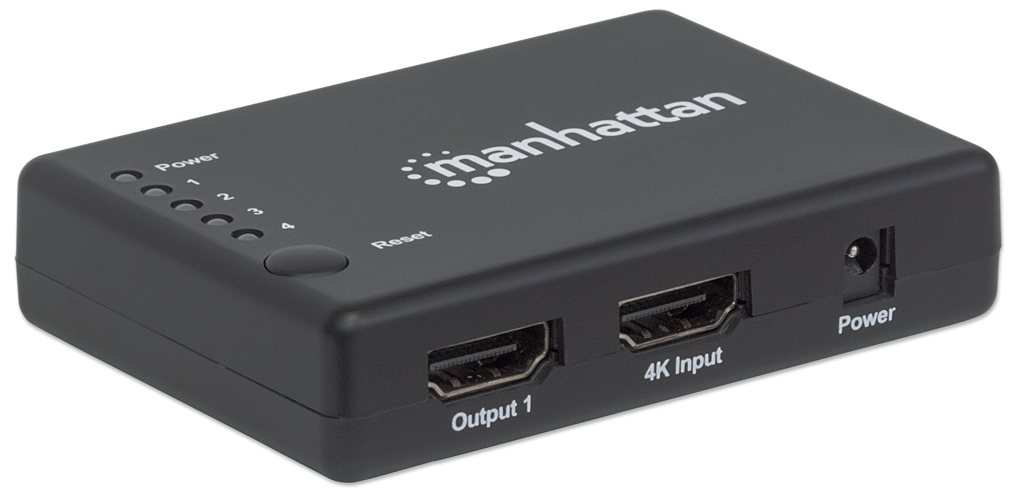 Splitter HDMI 4K UHD 3D con LED 4 vie - Miniatura 3