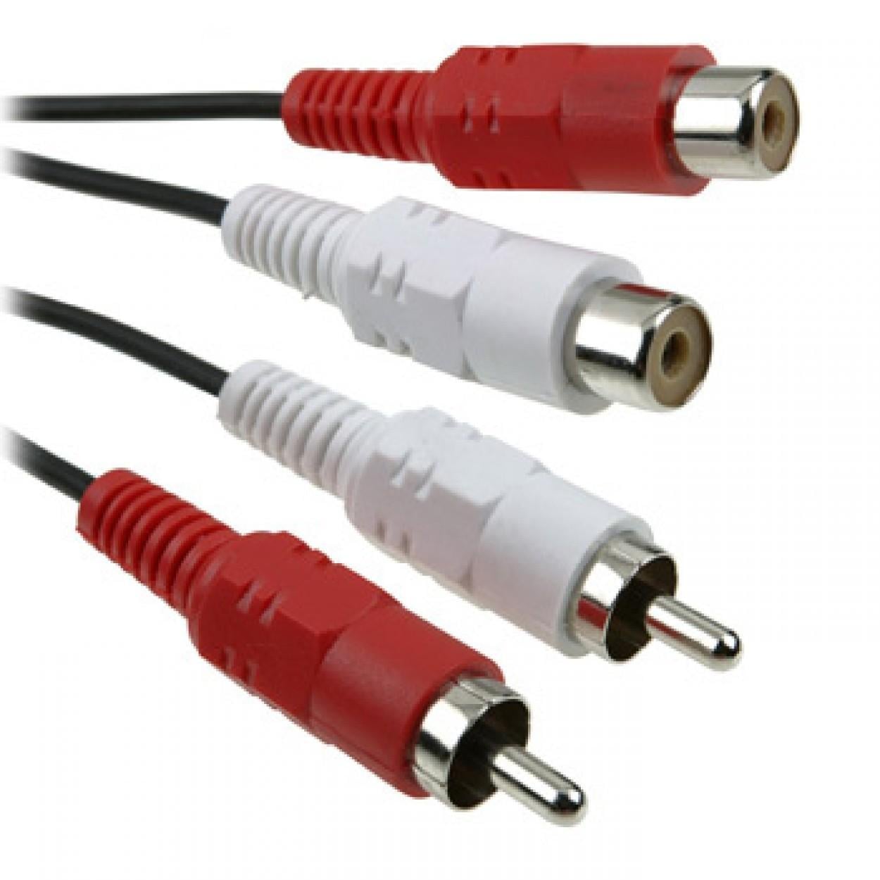 Cavo Prolunga M/F 2xRCA 1,5mt - Miniatura 3