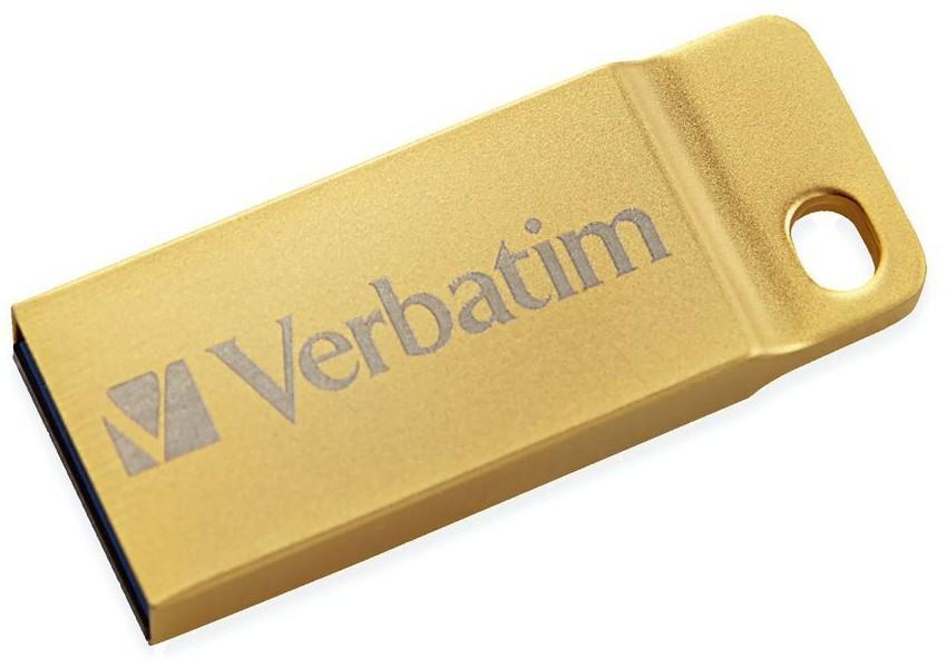 Mini Memoria USB 3.0 Verbatim con Portachiavi 32GB Oro - Miniatura 3