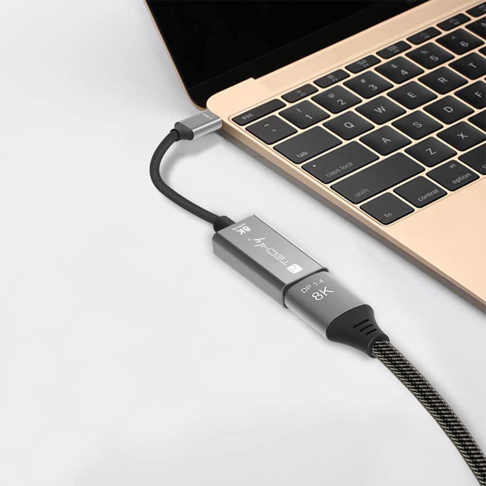 Adattatore USB-C™ 3.2 a Displayport 1.4 8K@60Hz 15 cm - Miniatura 3