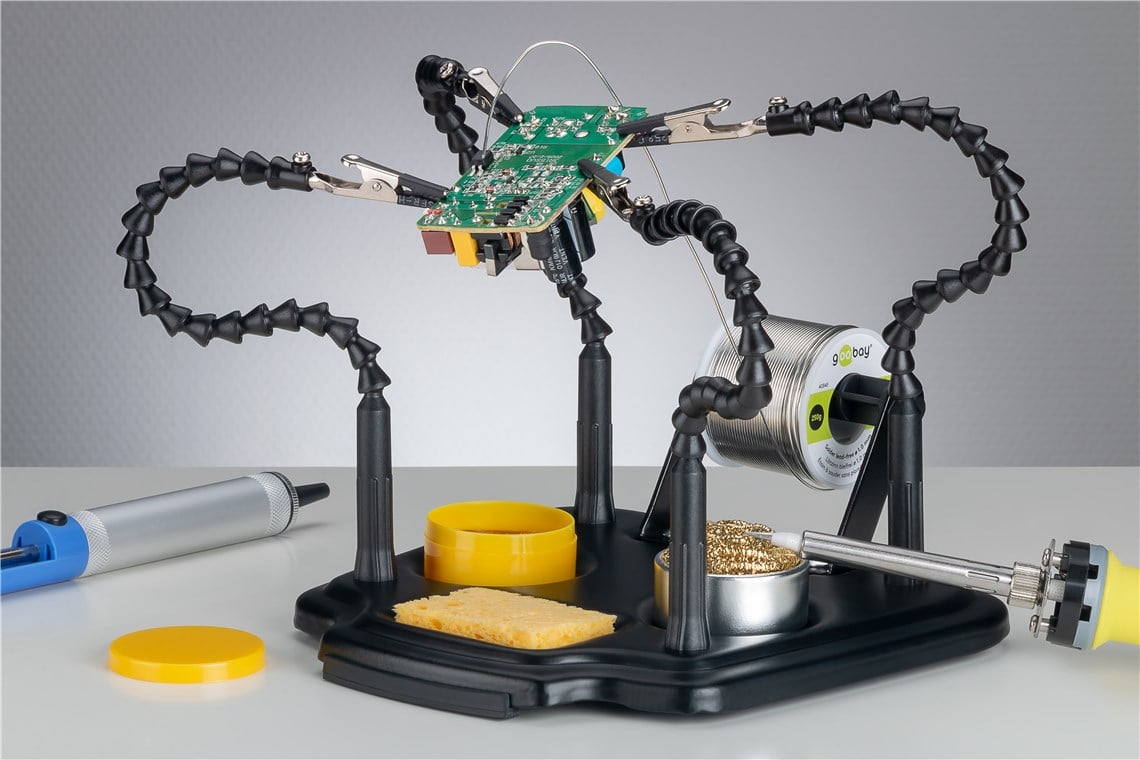 Ausilio per Saldatura con 4 Bracci Flessibili - Miniatura 3
