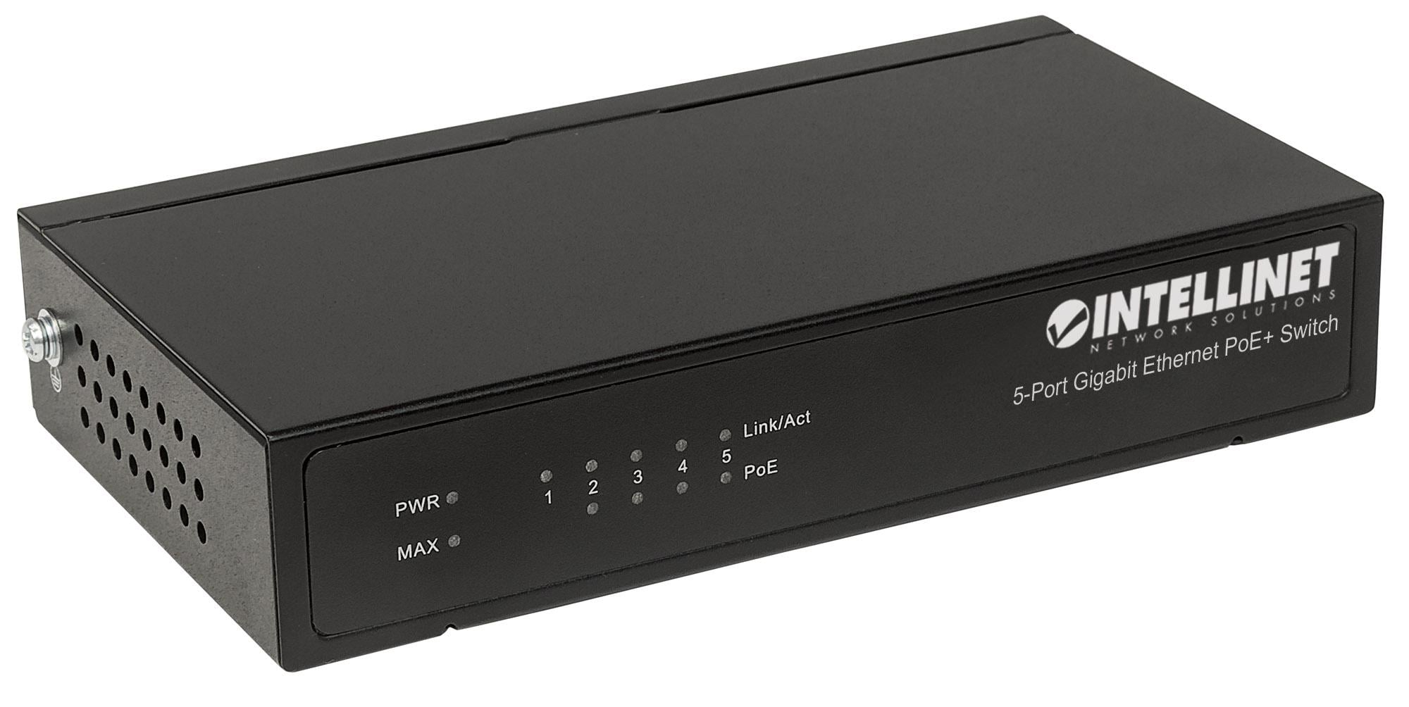 Switch PoE+ 5 porte Gigabit Ethernet - Miniatura 3