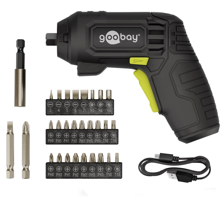 Set 31 Pezzi Mini Avvitatore a Batteria con Punte di Precisione - Miniatura 3