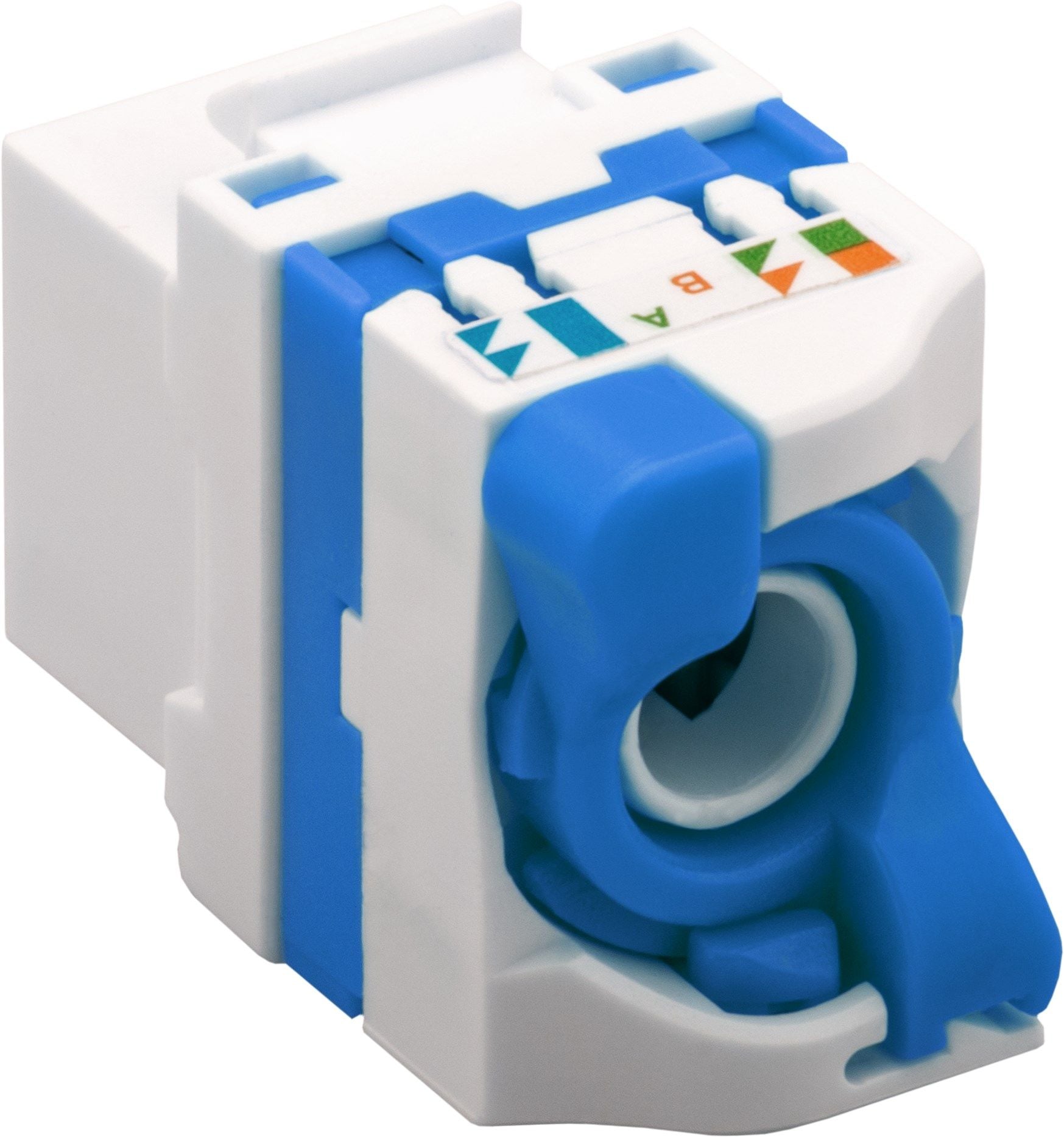 Frutto Keystone RJ45 Cat.6 UTP Tooless - Miniatura 3